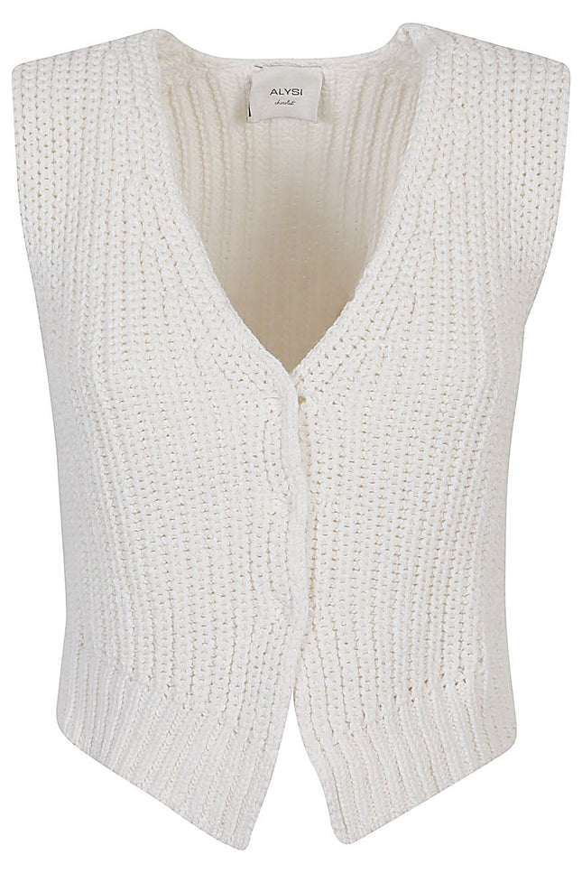 Alysi Sweaters White
