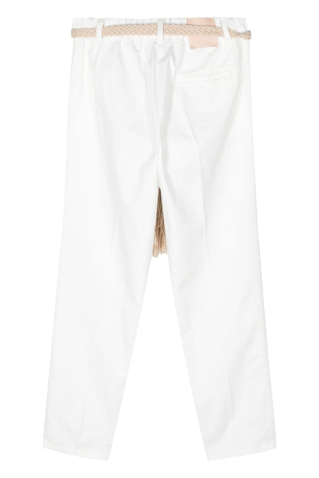Alysi Trousers White