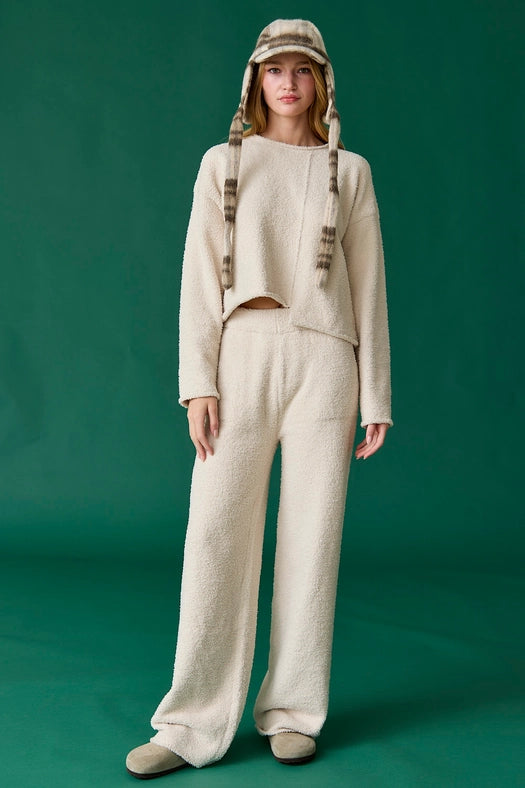 Alyssa Soft Knit Top and Pants Set