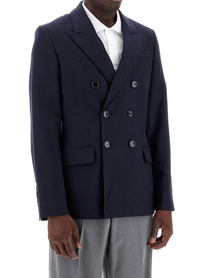 Ami Alexandre Matiussi double-breasted wool jacket