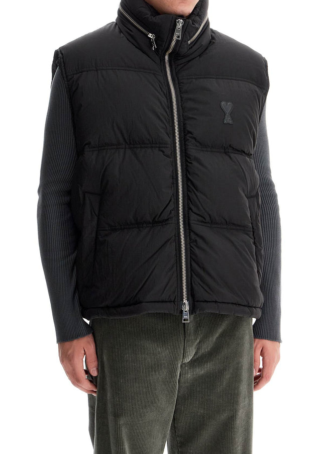 Ami Alexandre Matiussi sleeveless down jacket with