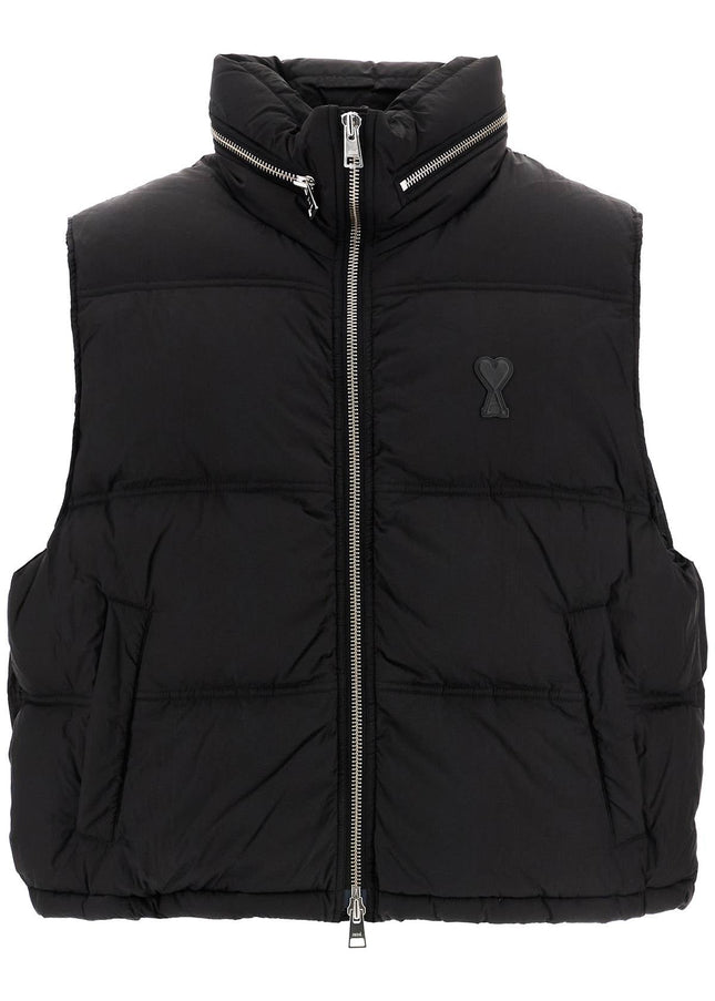 Ami Alexandre Matiussi sleeveless down jacket with