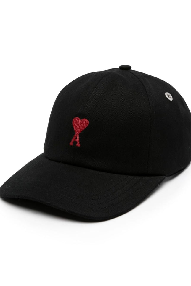 Ami Paris Hats Black