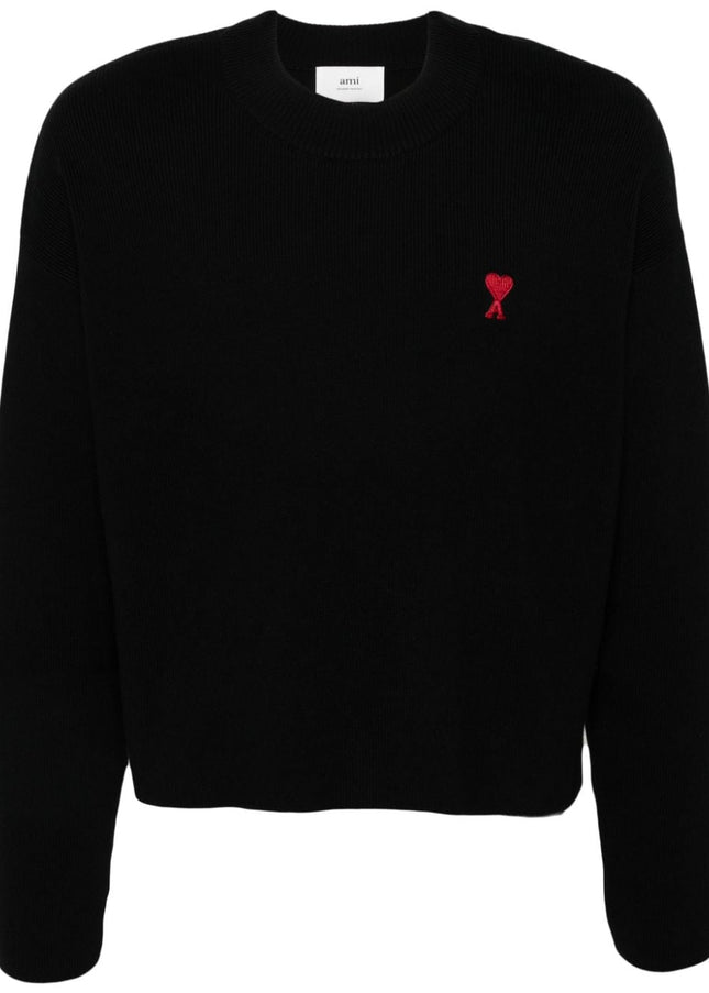 Ami Paris Sweaters Black