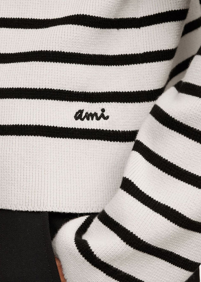 Ami Paris Sweaters White