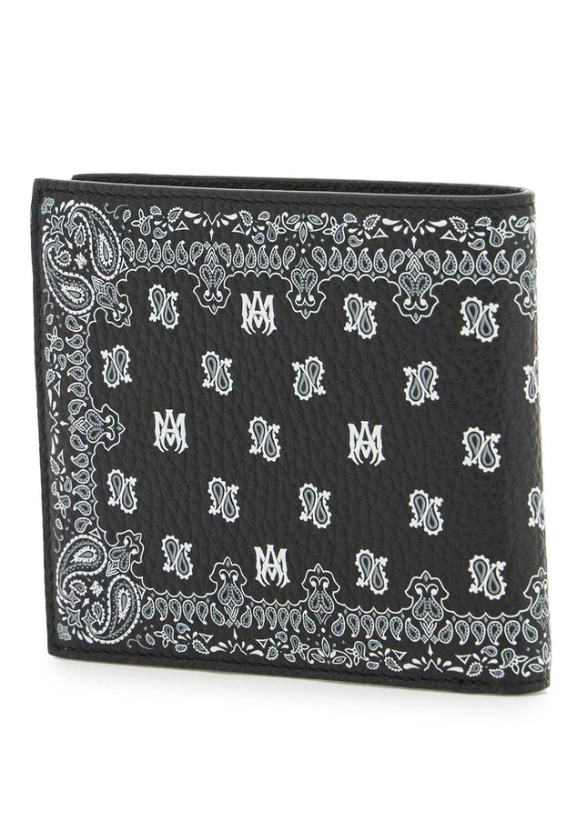 Amiri bi-fold bandana print wallet