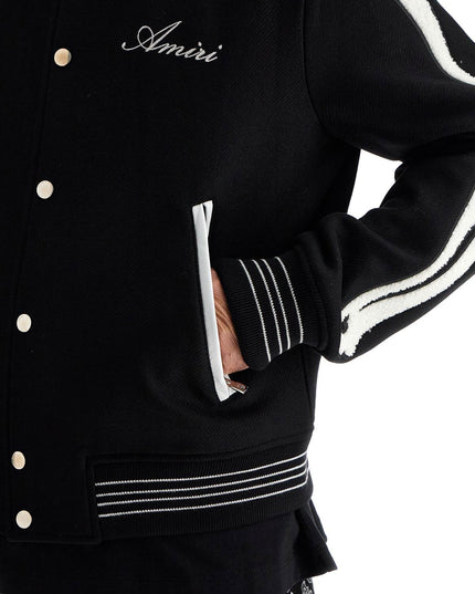 Amiri bones varsity jacket