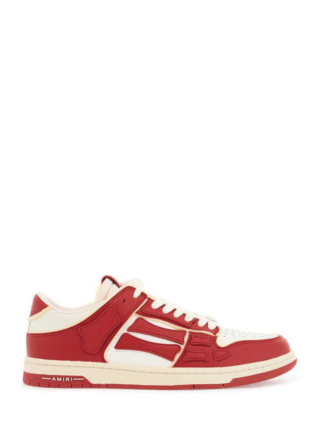 Amiri collegiate skel top low sneakers