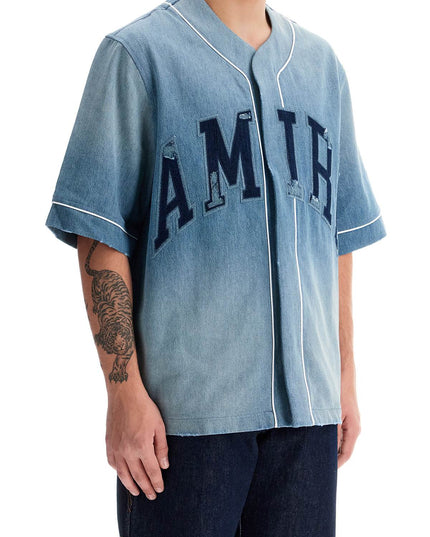 Amiri sunfaded baseball shirt