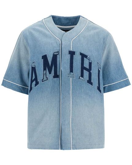 Amiri sunfaded baseball shirt