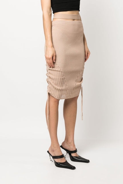 Andrea Adamo Skirts Beige