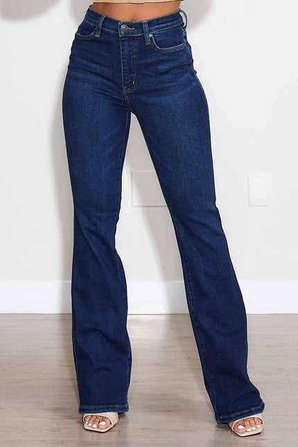 Anytime Bootcut Jeans  Dark Stone