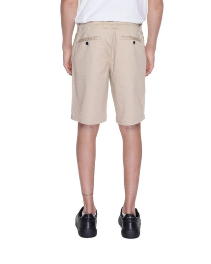 Armani Exchange Beige Cotton Short