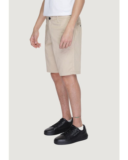 Armani Exchange Beige Cotton Short