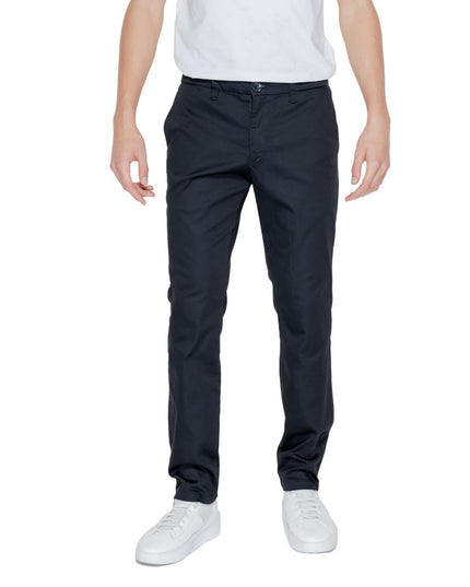 Armani Exchange Black Cotton Jeans & Pant