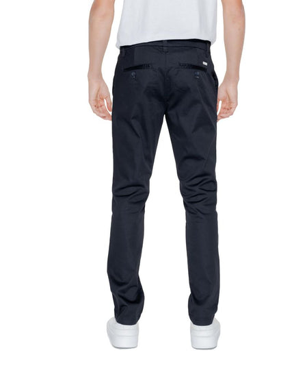 Armani Exchange Black Cotton Jeans & Pant