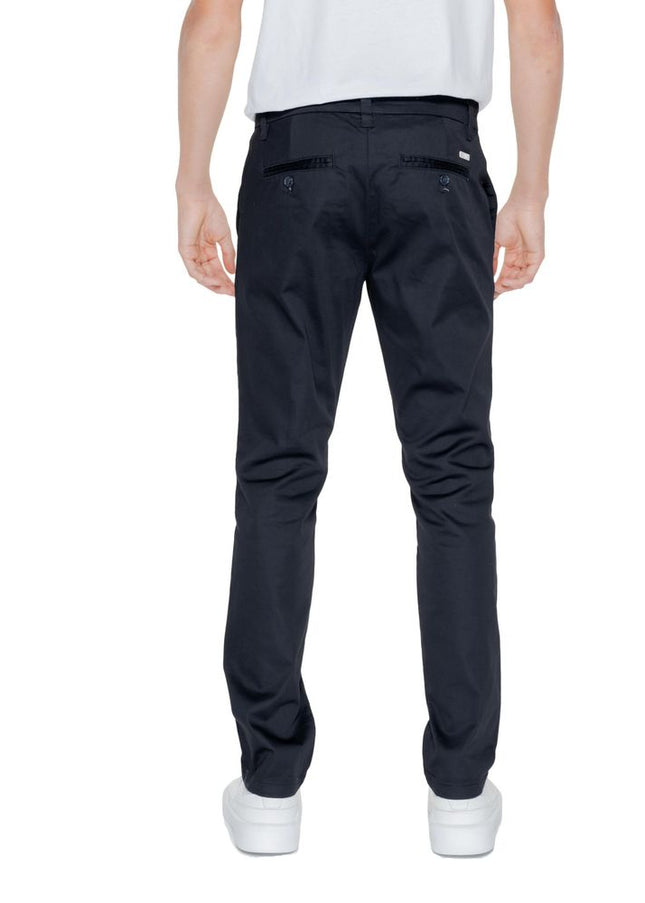 Armani Exchange Black Cotton Jeans & Pant