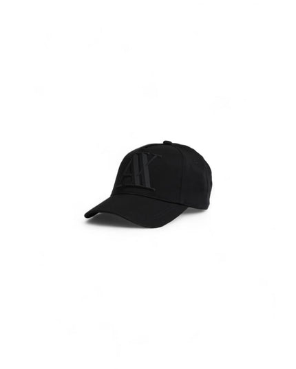 Armani Exchange Black Polyester Hats & Cap