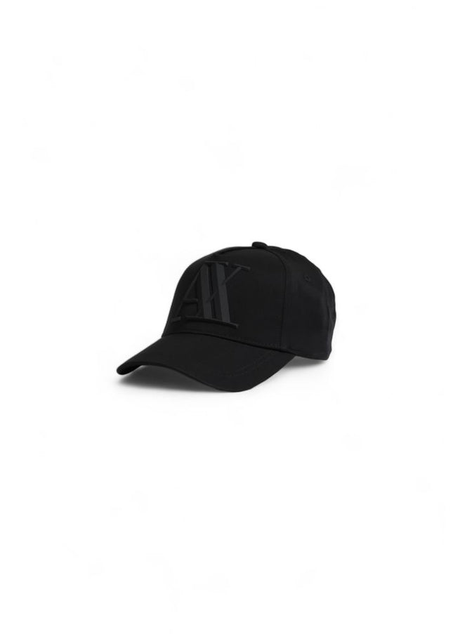 Armani Exchange Black Polyester Hats & Cap