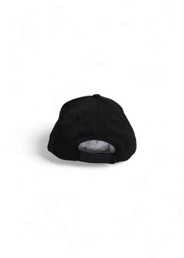 Armani Exchange Black Polyester Hats & Cap