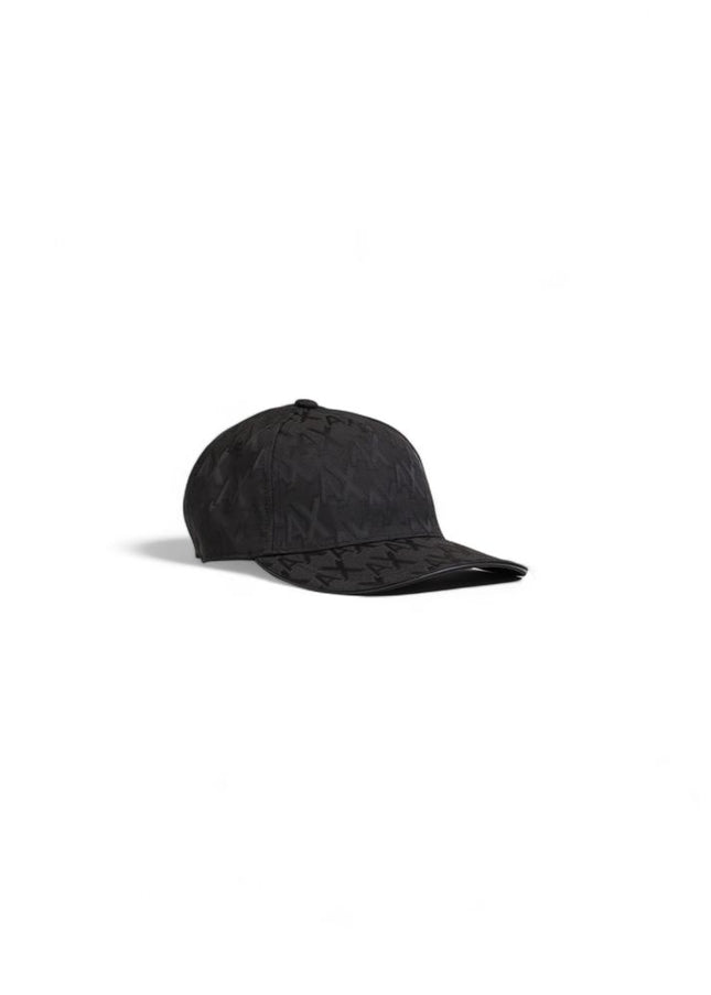 Armani Exchange Black Polyester Hats & Cap