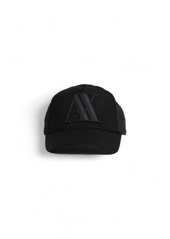 Armani Exchange Black Polyester Hats & Cap