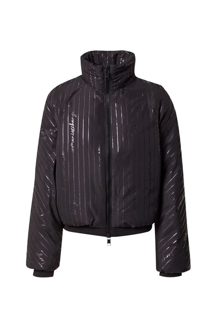 Armani Exchange Black Polyester Jackets & Coat