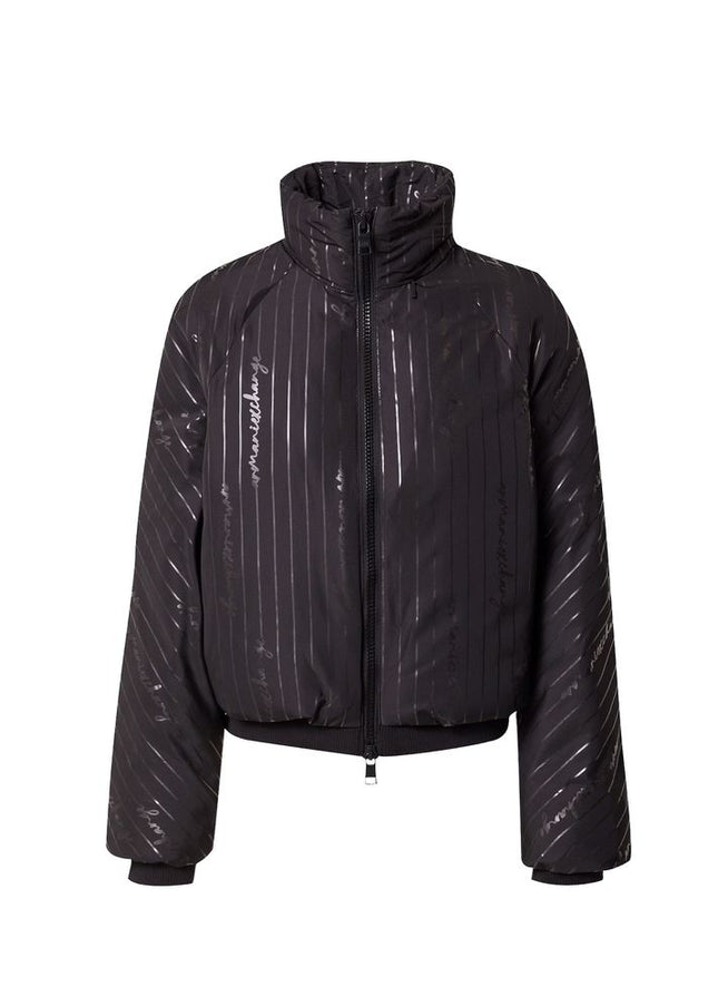 Armani Exchange Black Polyester Jackets & Coat