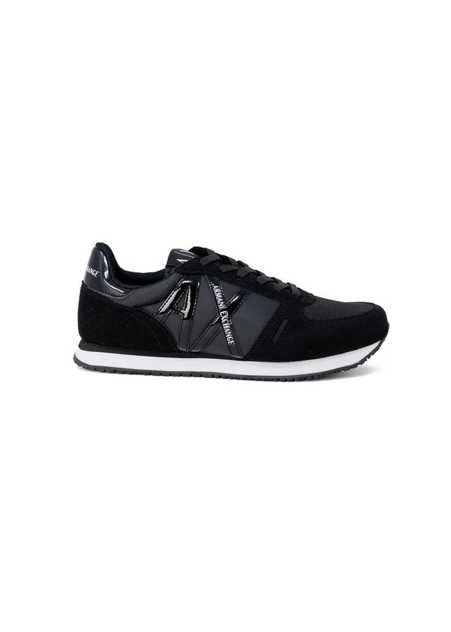 Armani Exchange Black Polyester Sneaker