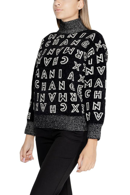 Armani Exchange Black Polyester Sweater