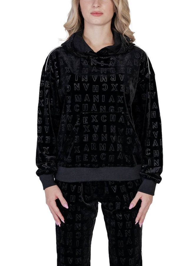 Armani Exchange Black Polyester Sweater