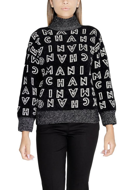 Armani Exchange Black Polyester Sweater