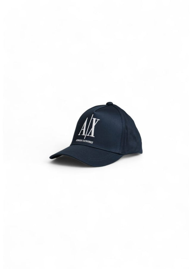 Armani Exchange Blue Cotton Hats & Cap