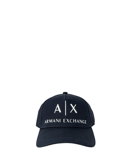 Armani Exchange Blue Cotton Hats & Cap