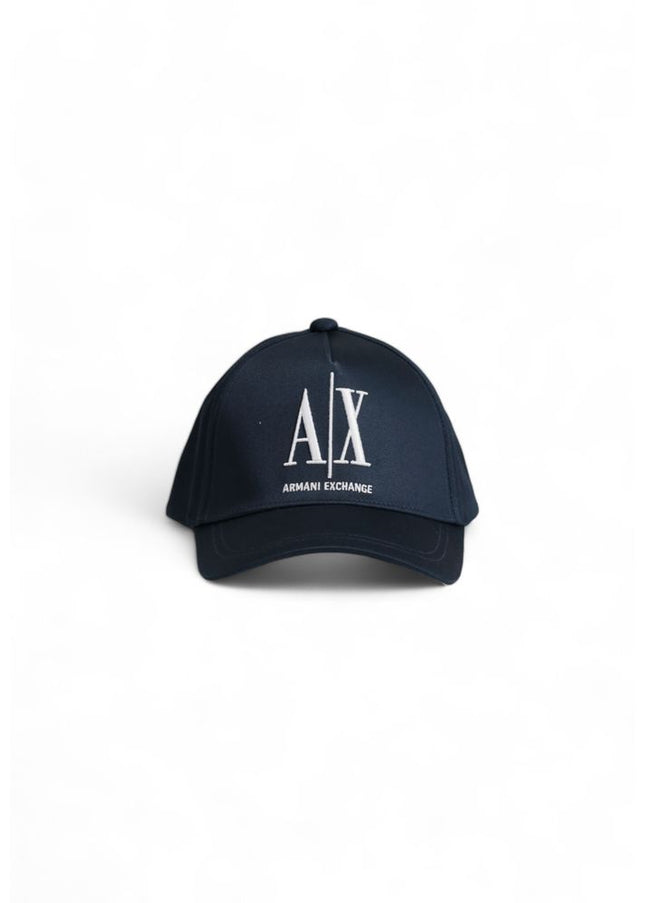 Armani Exchange Blue Cotton Hats & Cap