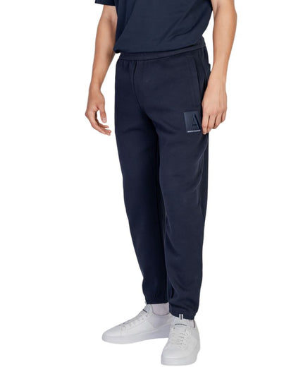 Armani Exchange Blue Cotton Jeans & Pant