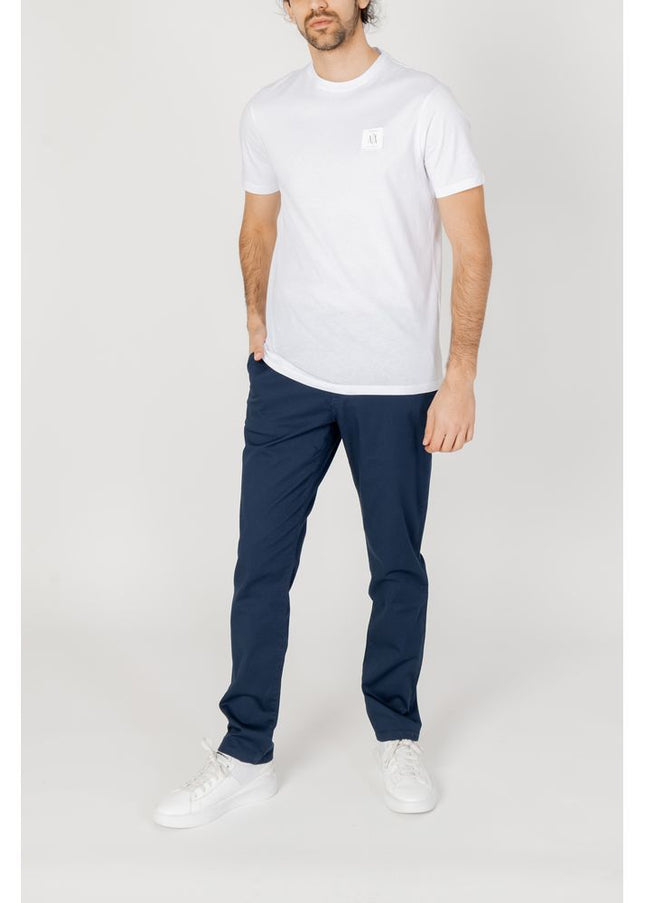 Armani Exchange Blue Cotton Jeans & Pant