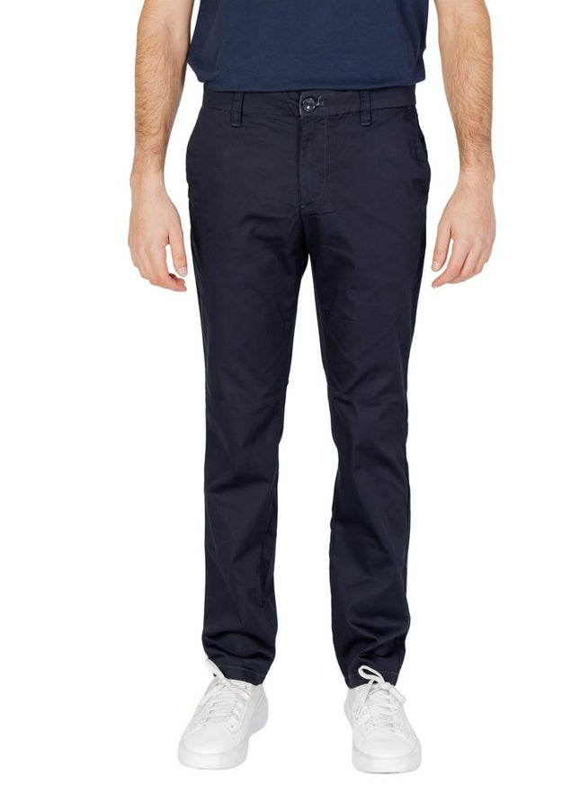 Armani Exchange Blue Cotton Jeans & Pant