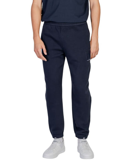 Armani Exchange Blue Cotton Jeans & Pant