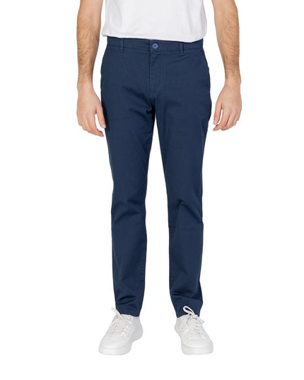 Armani Exchange Blue Cotton Jeans & Pant