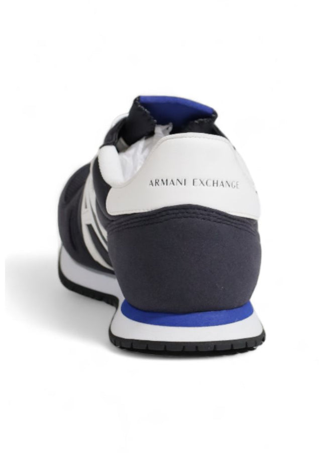 Armani Exchange Blue Polyester Sneaker