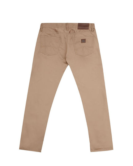 Armani Exchange Brown Cotton Jeans & Pant