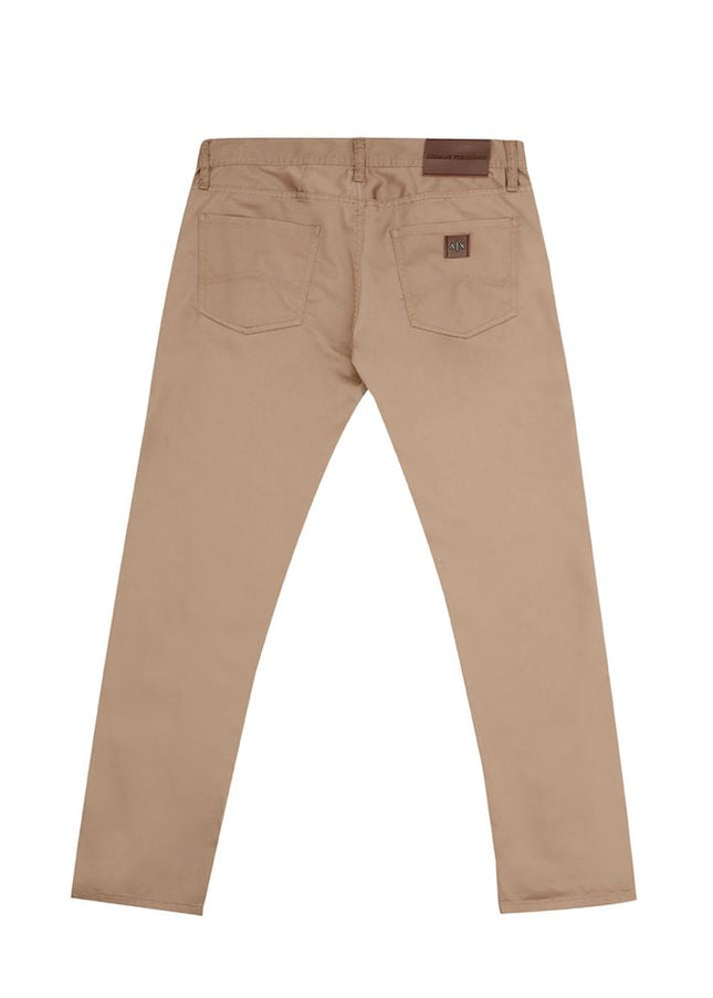 Armani Exchange Brown Cotton Jeans & Pant