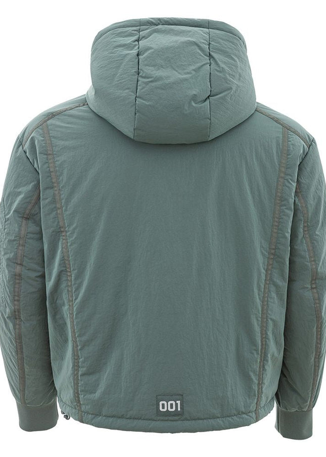 Armani Exchange Chic Green Polyamide Men's Jacket