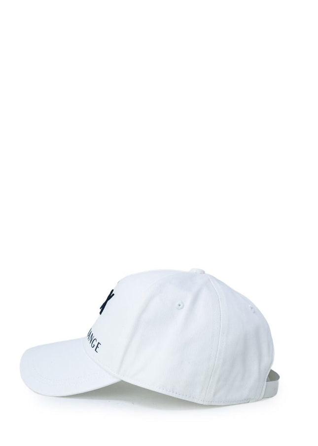 Armani Exchange Cream Cotton Hats & Cap