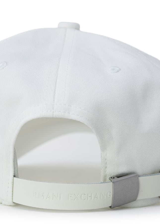 Armani Exchange Cream Cotton Hats & Cap