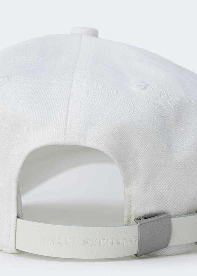 Armani Exchange Cream Cotton Hats & Cap