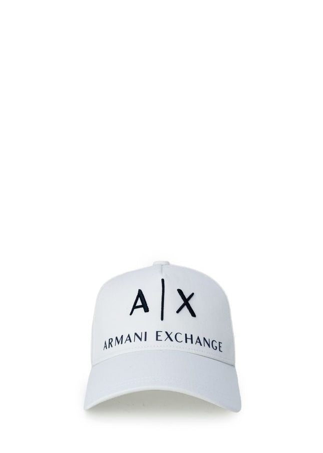 Armani Exchange Cream Cotton Hats & Cap