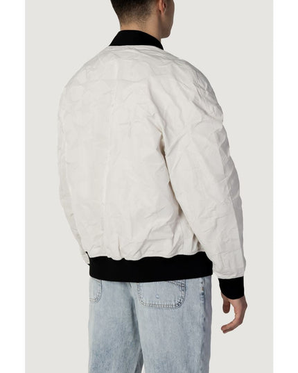 Armani Exchange Cream Polyester Jacket