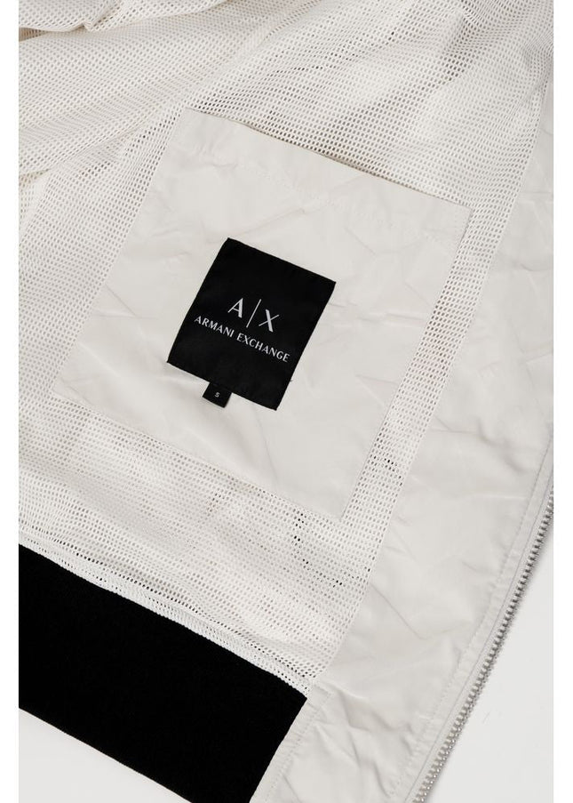 Armani Exchange Cream Polyester Jacket